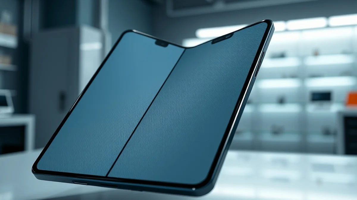 Apple Confirms Replaceable Nano-Texture Layer for iPhone Duo Foldable Display