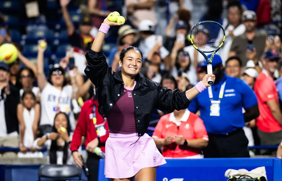 Filipino Community Rallies Behind Tennis Star at National Bank Open