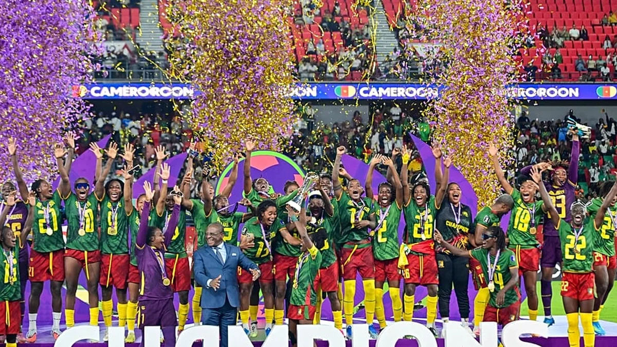 Cameroon Women Celebrate Historic WAFCON Triumph With Heroic Welcome
