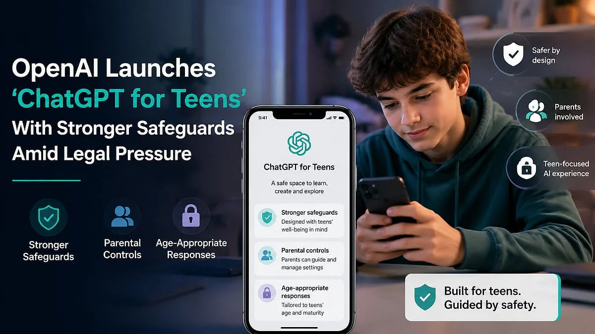OpenAI Launches Dedicated ChatGPT For Teens With Parental Controls