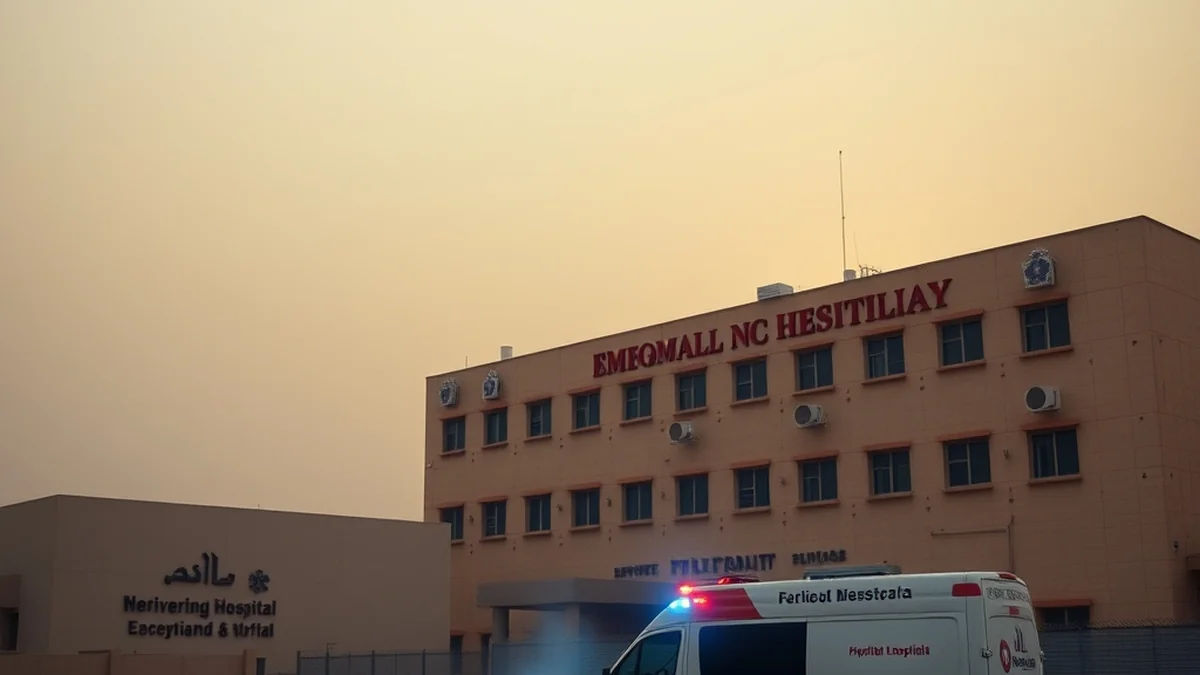 Gaza Hospital Compound Strike: Israel Targets Hamas Commander