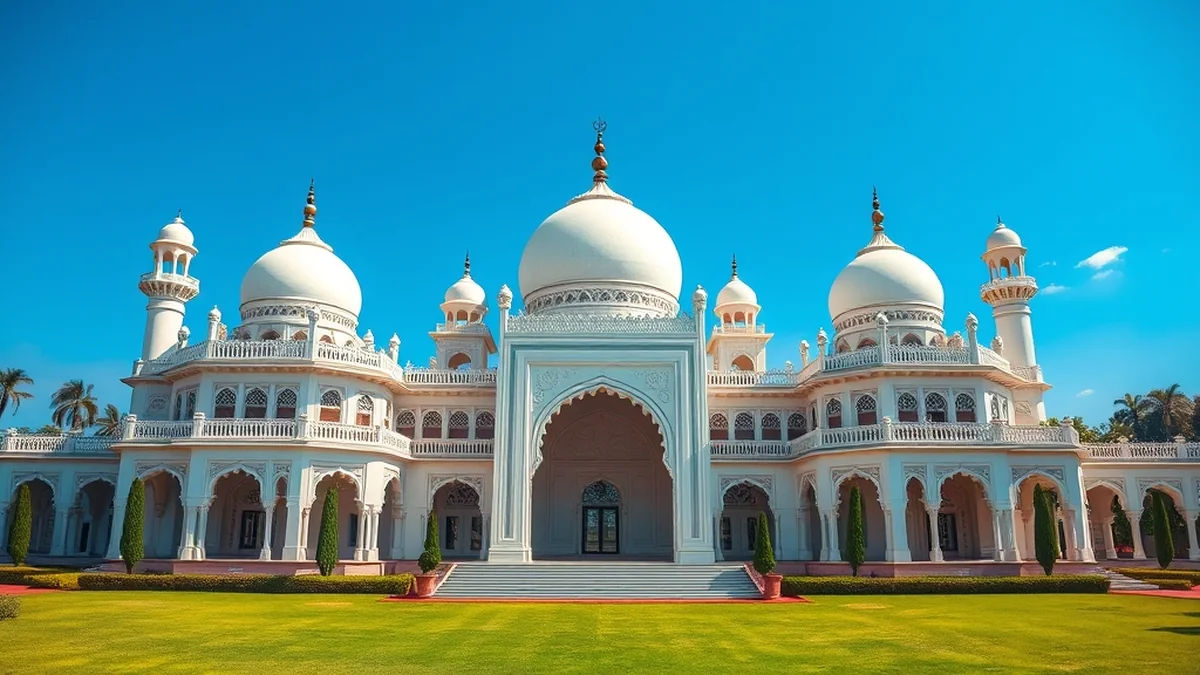 Madhya Pradesh: Man Builds Viral Taj Mahal-Style Replica Home for Wife