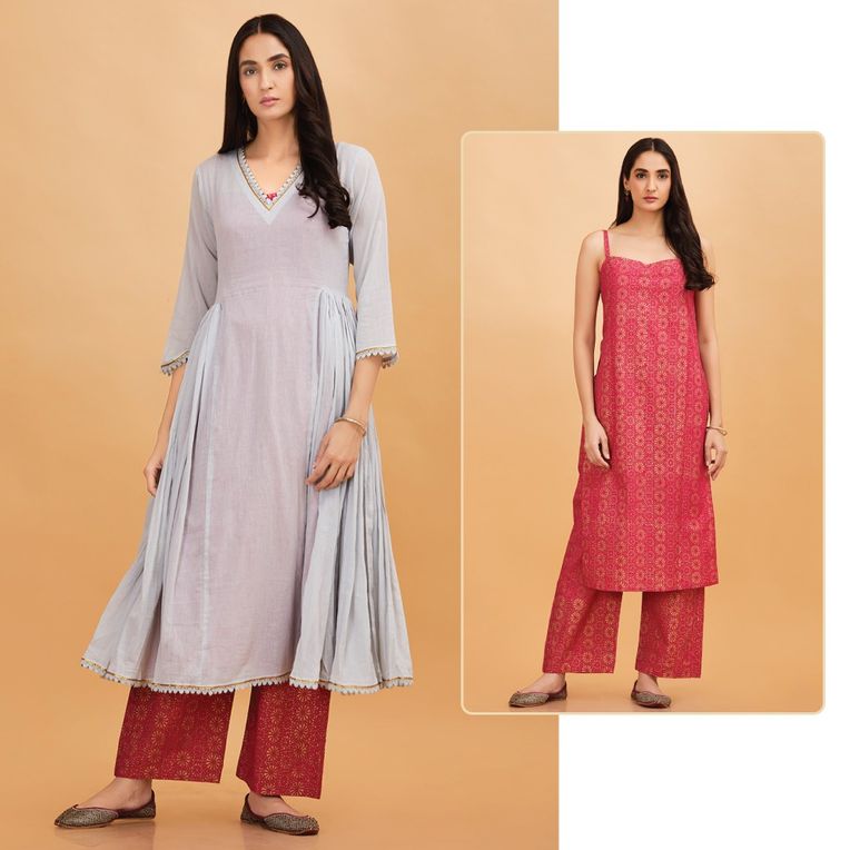 Shop women's sarees, clothes, shoes, bags & accessories online at The Loom