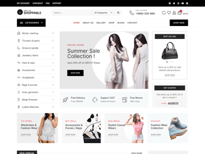 Hello Shoppable - Wordpress Theme