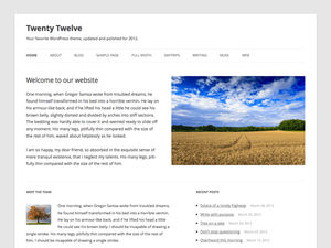Twenty Twelve - Wordpress Theme