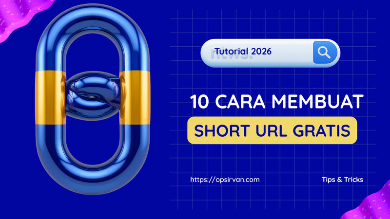10 Cara Membuat Short URL Gratis Terbaik di 2026