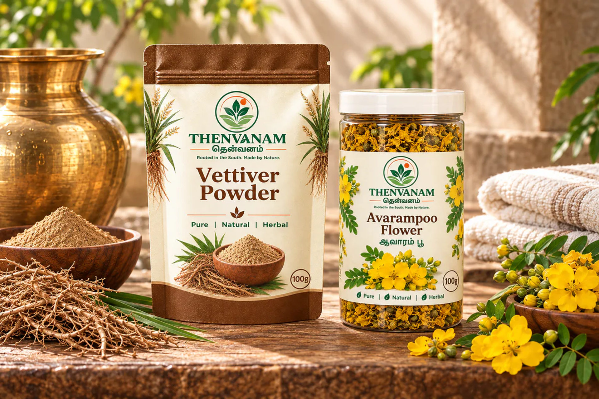 South Indian Bath Kit bundle
