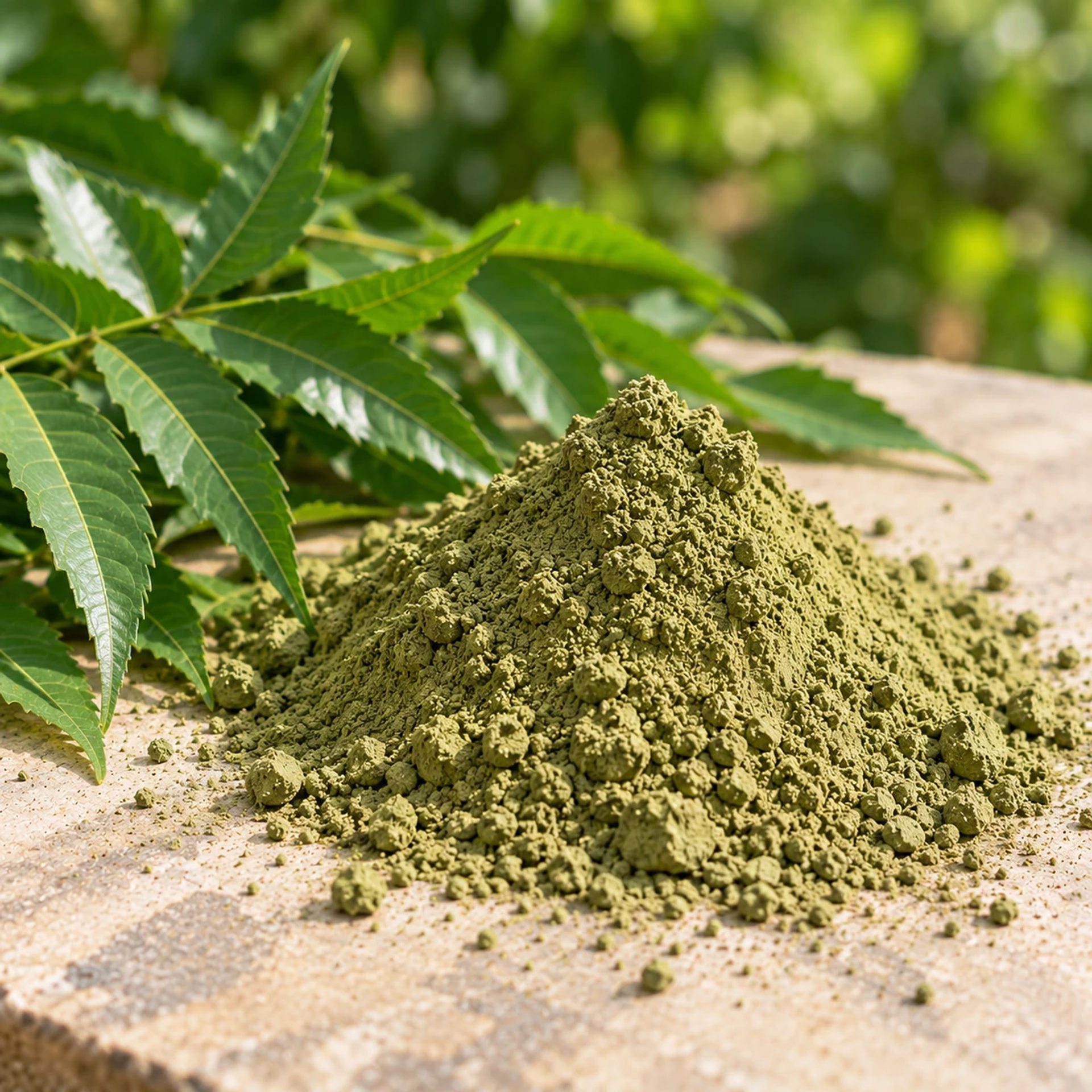 Neem Leaf Powder — botanical source