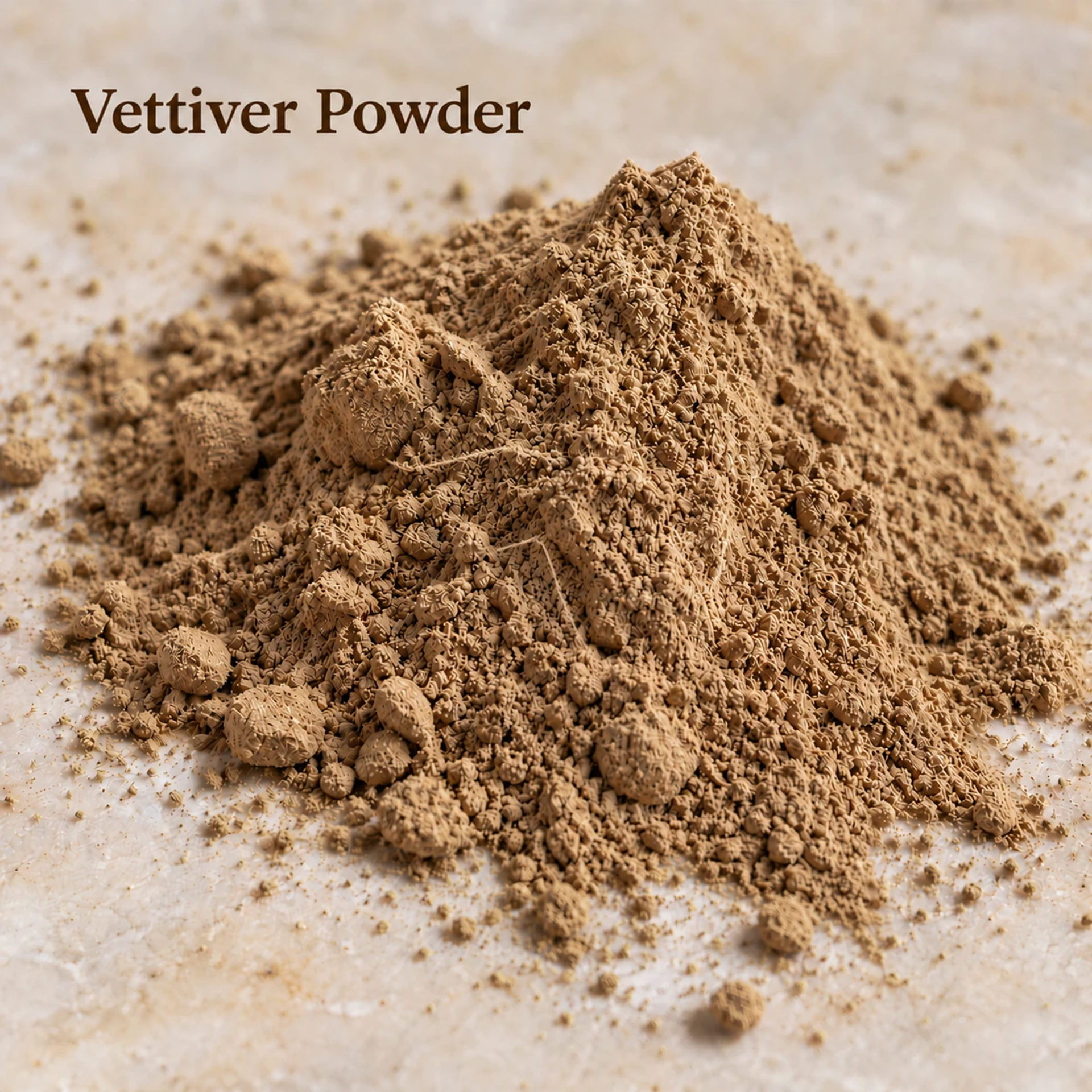 Vettiver Powder — powder texture
