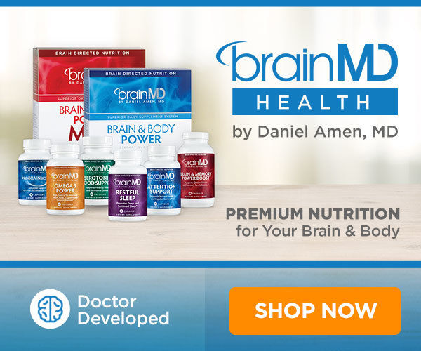 Dr. Amen Brain MD supplements Ads