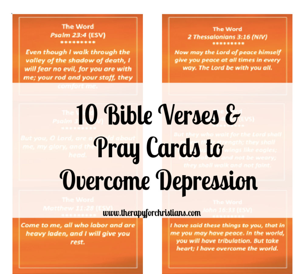 Bible verses for Pray in Depression