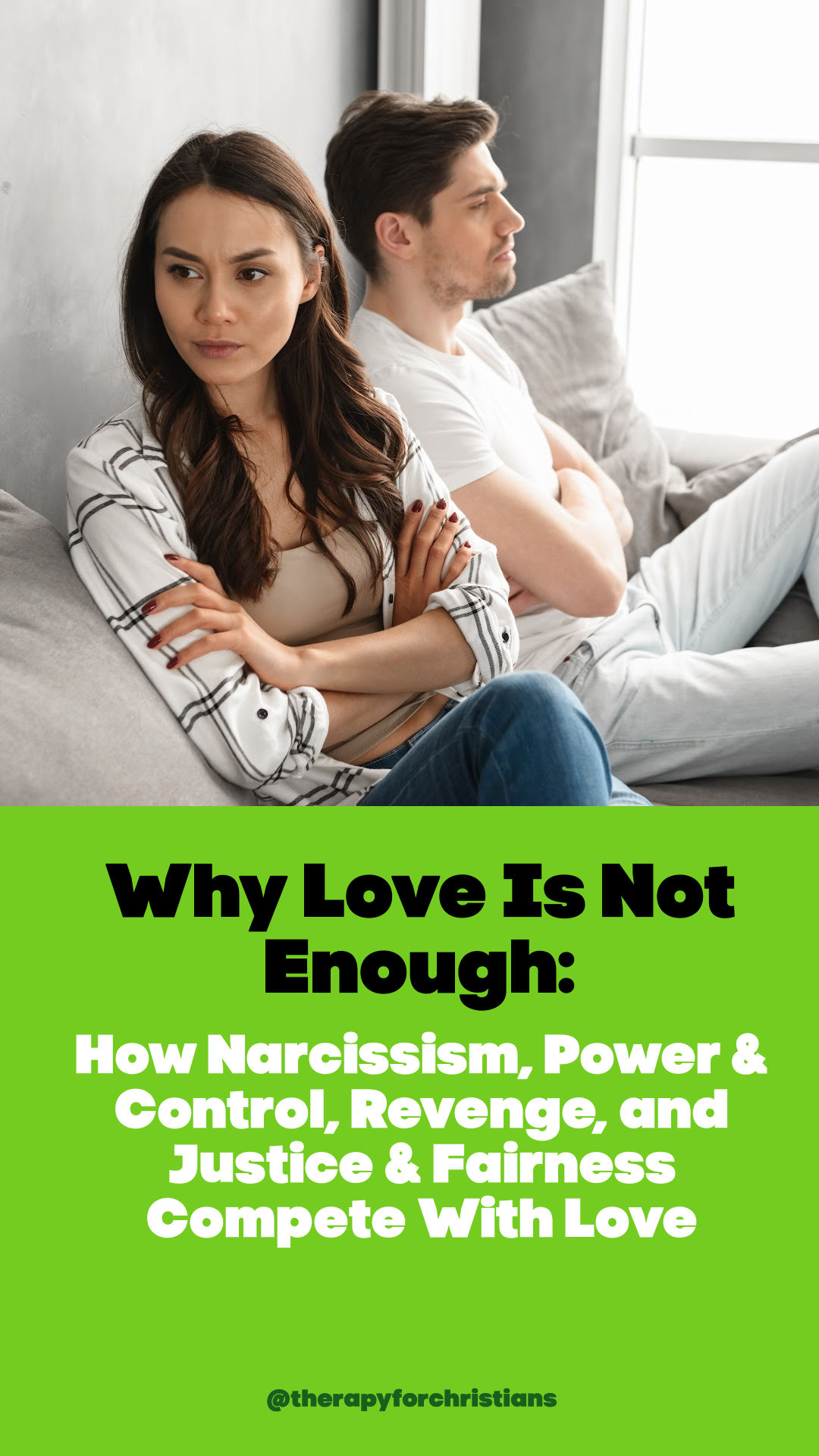 When love is not enough in a relationship Pinterest Image