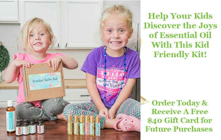 Ad for it is Essential Oils for Kids