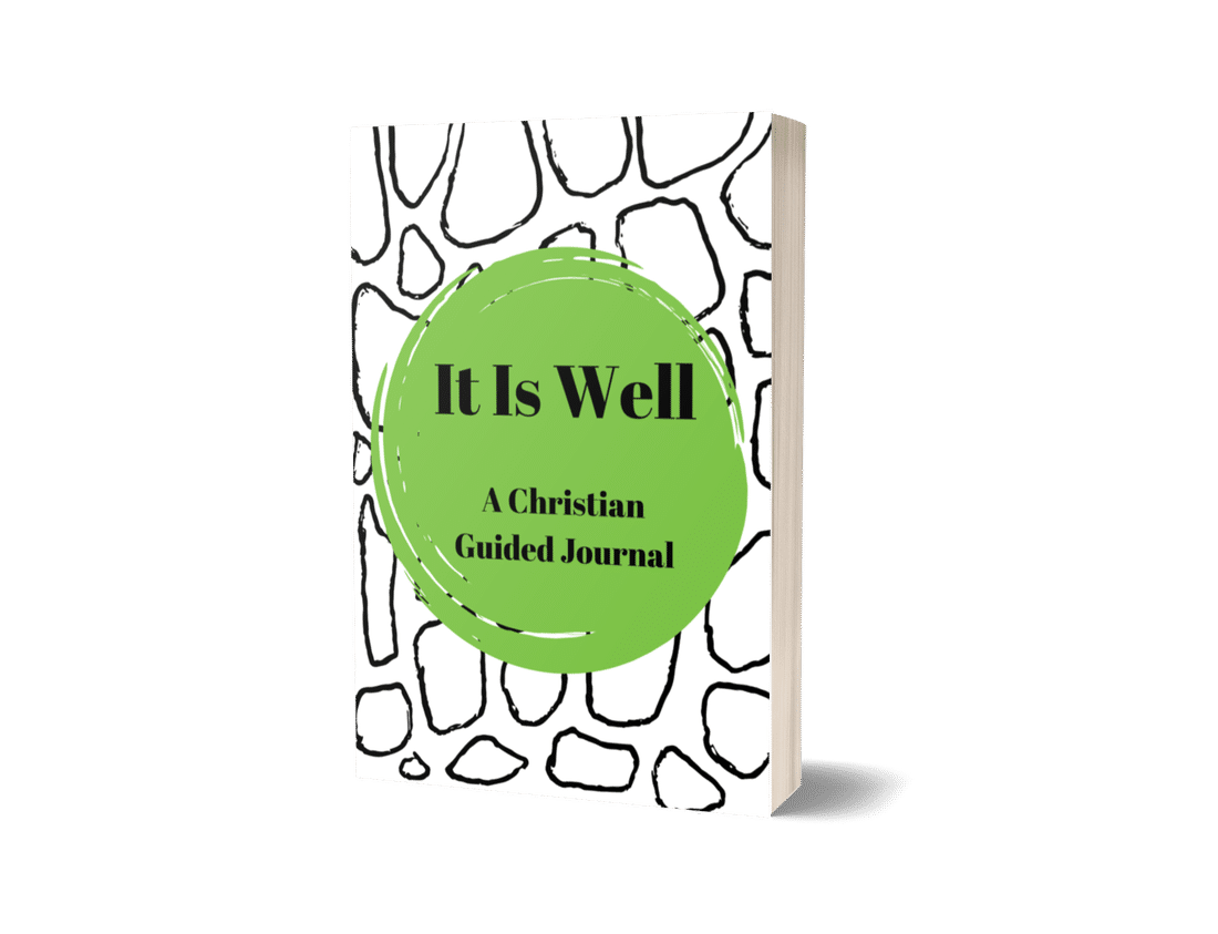 Ad for it is Well A Christian Guided Journal