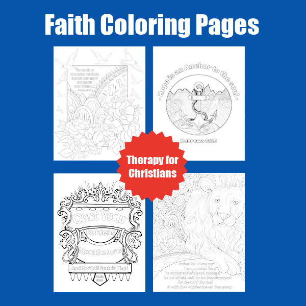 faith coloring pages for adults