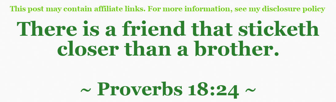 spending time with friends Bible verse