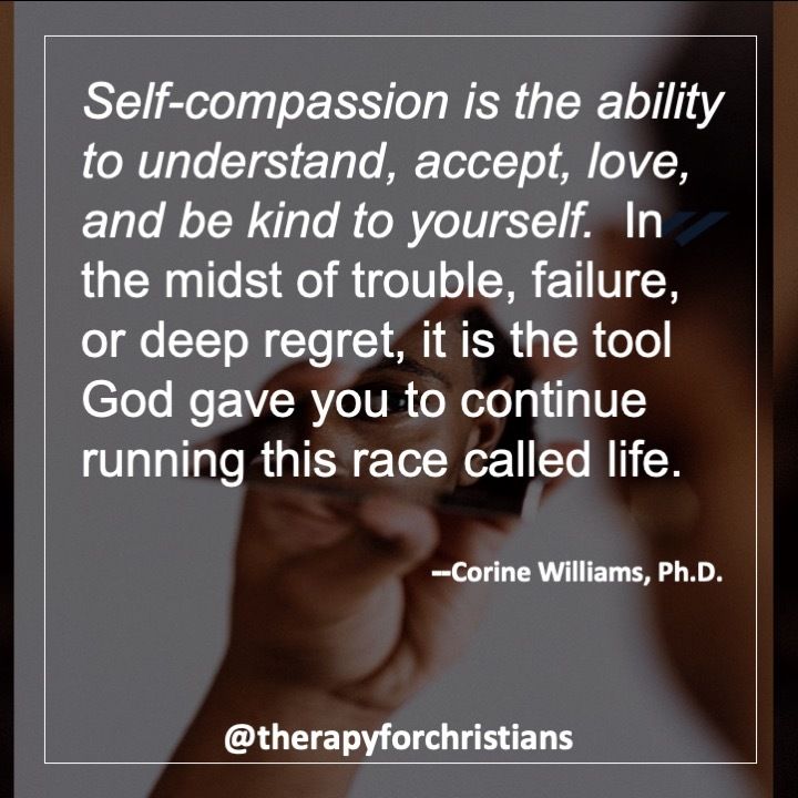 Christian definition of self-compassion 