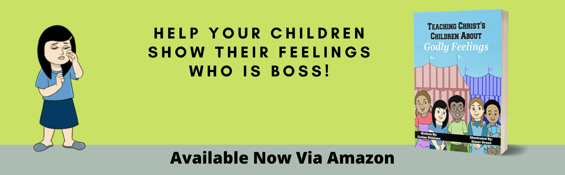 Christian Children's book about feelings 