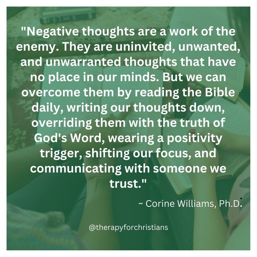 bible verse about negative thoughts quotes