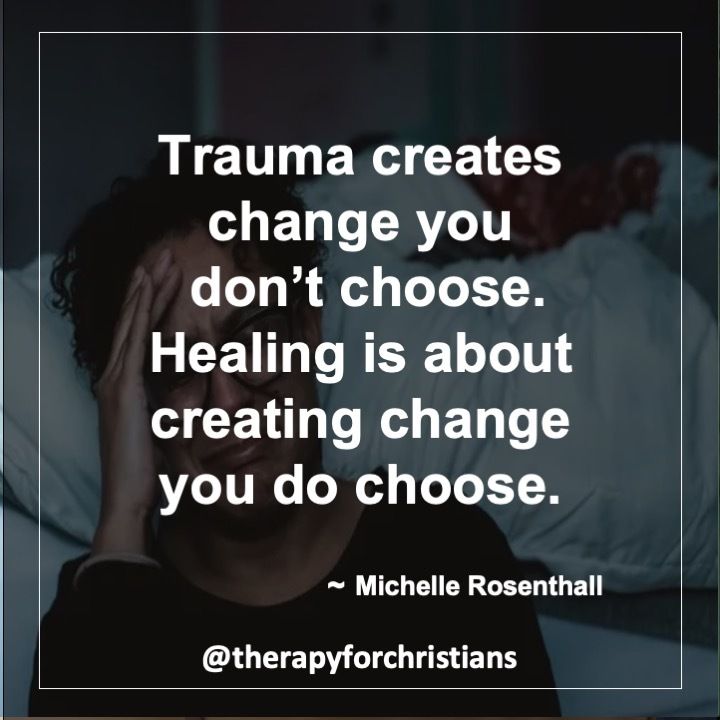 HOW TO DEAL WITH TRAUMA QUOTE Facebook Post