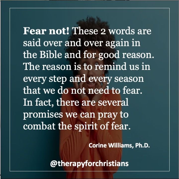 bible verses about fear facebook post