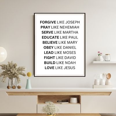 Transform Your Space with Inspiring Bible Verse Posters Transform Your Space with Inspiring Bible Verse Posters