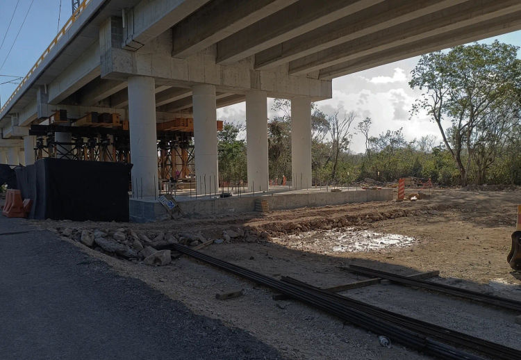 Sinking Concerns Emerge as Geological Subsidence Affects the Tren Maya Elevated Viaduct in Section 5 - Photo 2 Sinking Concerns Emerge as Geological Subsidence Affects the Tren Maya Elevated Viaduct in Section 5 - Photo 2