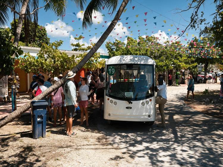 The Long Hot Walk Into Tulum's Ruins Just Became a 20 Peso Ride - Photo 1 The Long Hot Walk Into Tulum's Ruins Just Became a 20 Peso Ride - Photo 1
