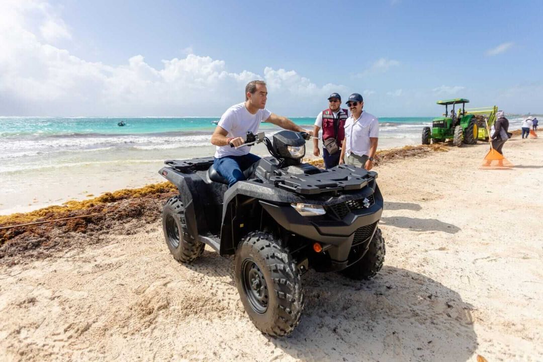 Tulum Upgrades Coastal Cleanup with Advanced Sargassum Equipment