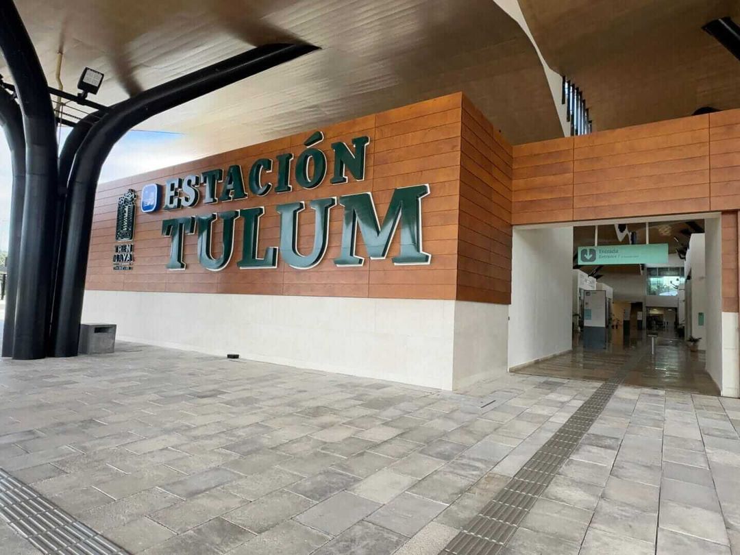 The silence inside Tulum’s Tren Maya terminal tells its own story