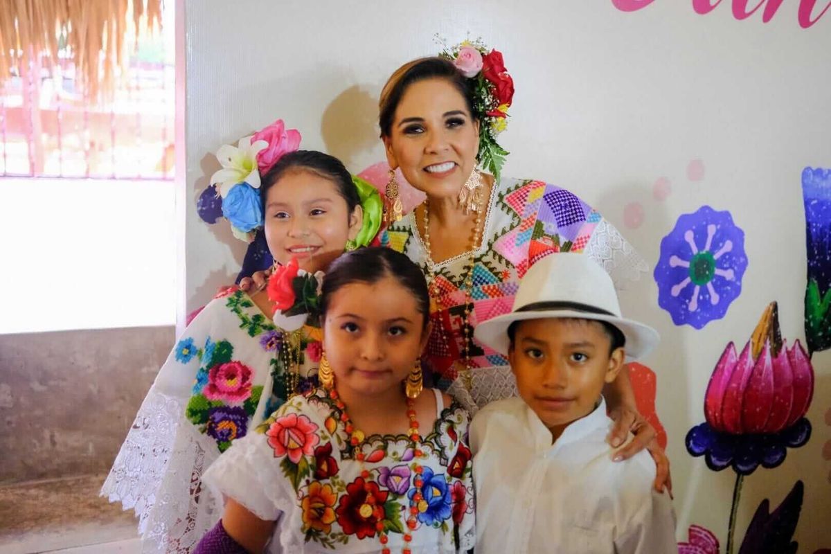Governor Mara Lezama joins ancient Maya ritual in Tulum celebration Governor Mara Lezama joins ancient Maya ritual in Tulum celebration