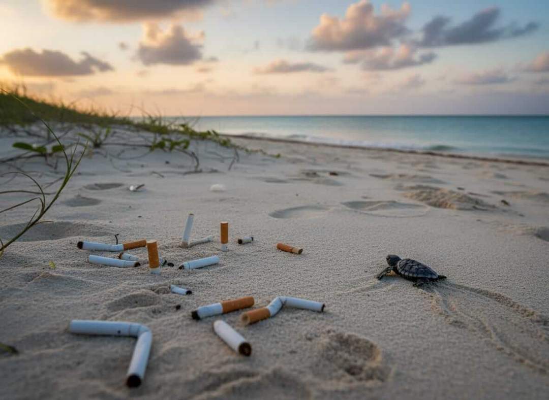 Tulum faces urgent warning as cigarette waste overwhelms nesting beaches Tulum faces urgent warning as cigarette waste overwhelms nesting beaches
