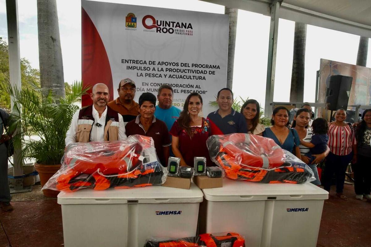 Quintana Roo allocates over 8 million pesos to support fishing communities Quintana Roo allocates over 8 million pesos to support fishing communities