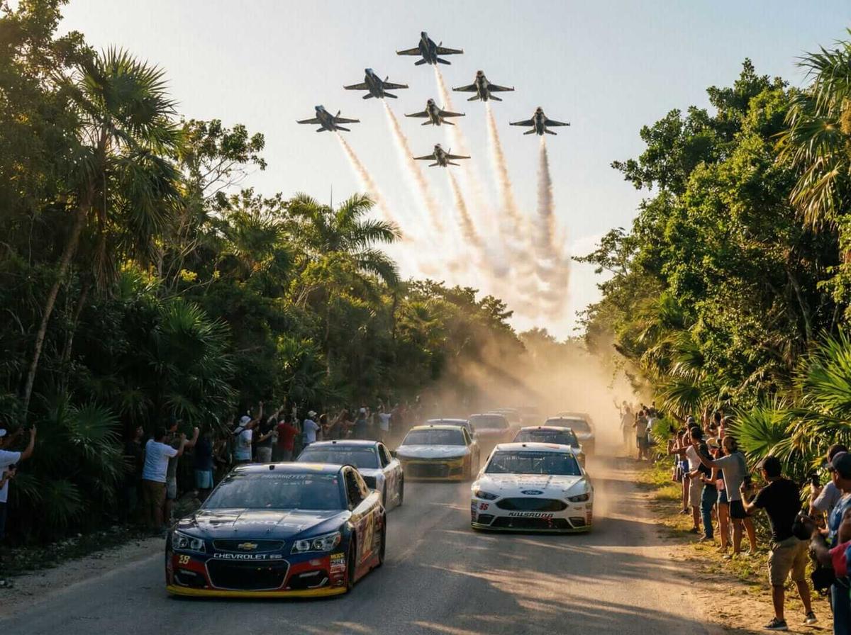 NASCAR weekend and Tulum Air Show could draw peak April crowds NASCAR weekend and Tulum Air Show could draw peak April crowds