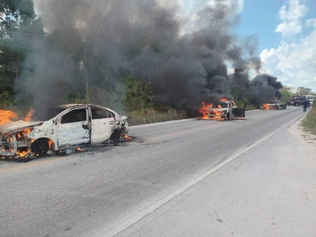 Authorities detain four men linked to February 22 fires in Tulum