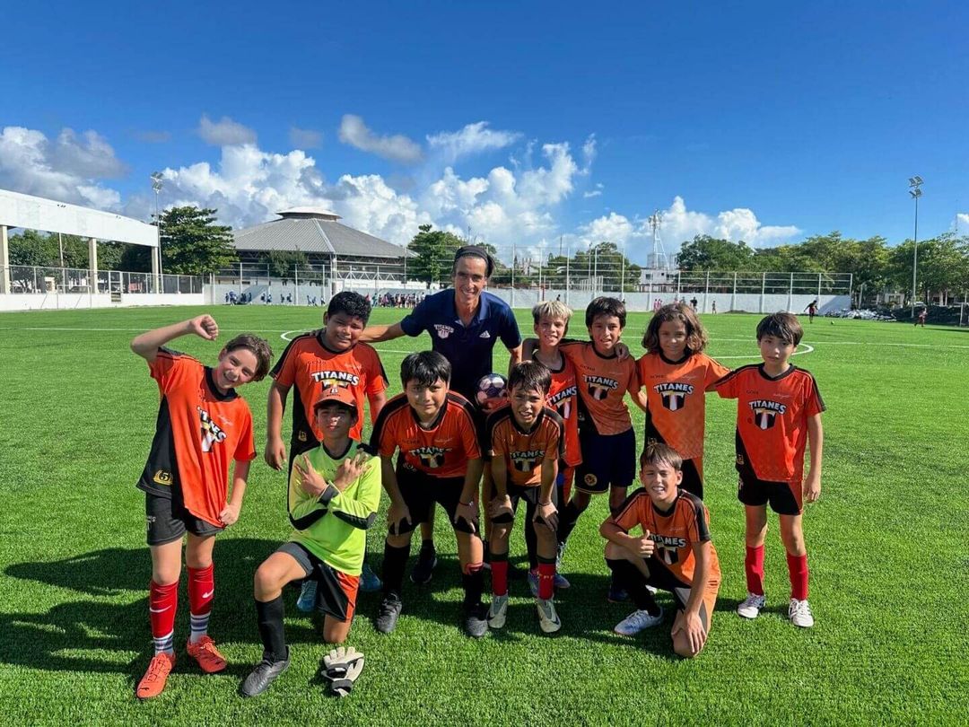 Club Titanes celebrates nine years training youth soccer in Tulum Club Titanes celebrates nine years training youth soccer in Tulum