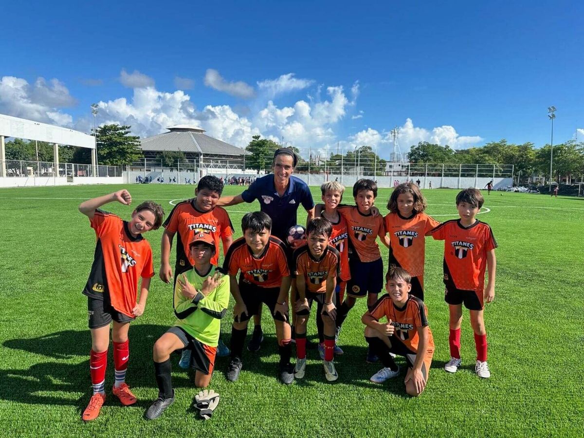 Club Titanes celebrates nine years training youth soccer in Tulum Club Titanes celebrates nine years training youth soccer in Tulum