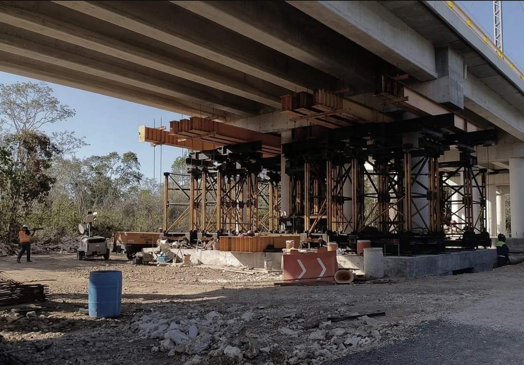 Sinking Concerns Emerge as Geological Subsidence Affects the Tren Maya Elevated Viaduct in Section 5