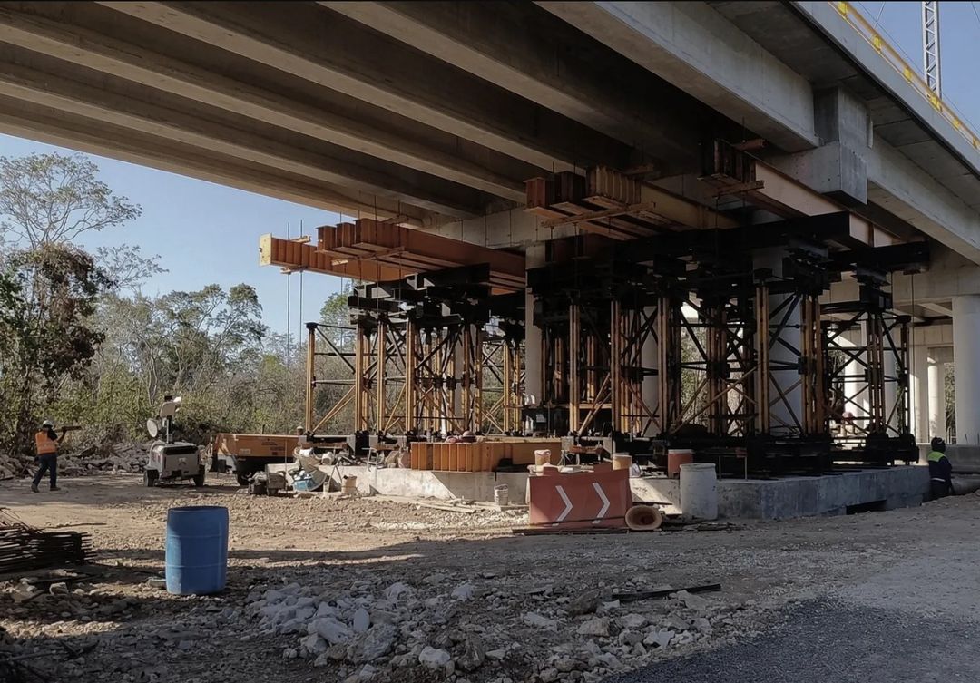 Sinking Concerns Emerge as Geological Subsidence Affects the Tren Maya Elevated Viaduct in Section 5 Sinking Concerns Emerge as Geological Subsidence Affects the Tren Maya Elevated Viaduct in Section 5