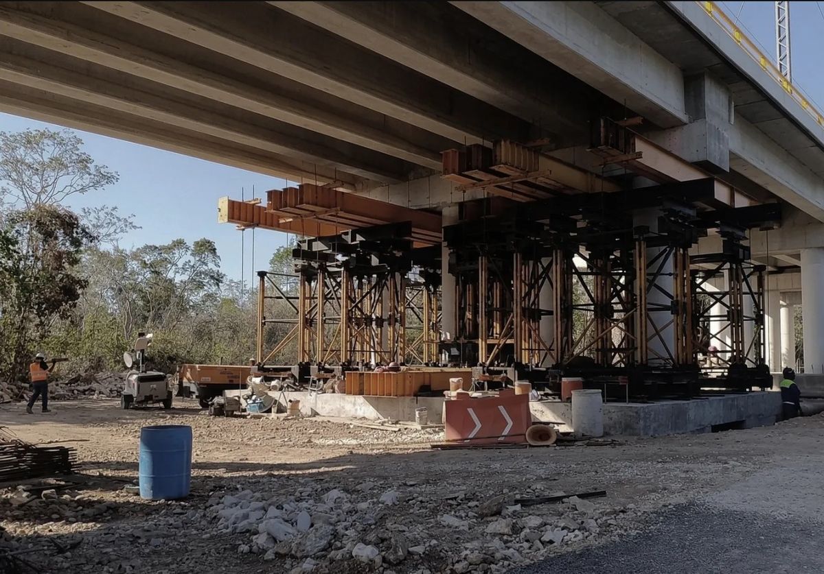 Sinking Concerns Emerge as Geological Subsidence Affects the Tren Maya Elevated Viaduct in Section 5 Sinking Concerns Emerge as Geological Subsidence Affects the Tren Maya Elevated Viaduct in Section 5