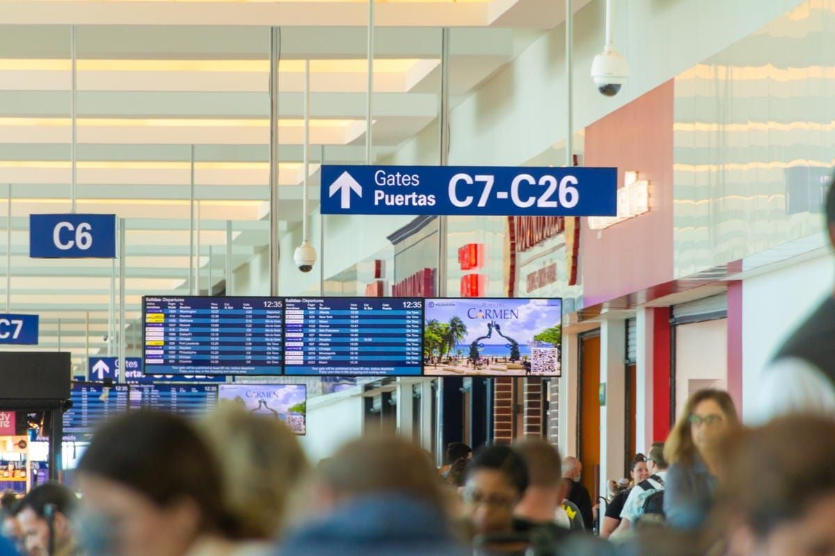 Cancun Airport Sees Dramatic Passenger Decline in February