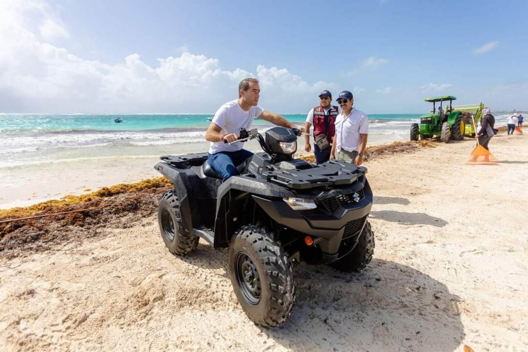 Tulum Upgrades Coastal Cleanup with Advanced Sargassum Equipment