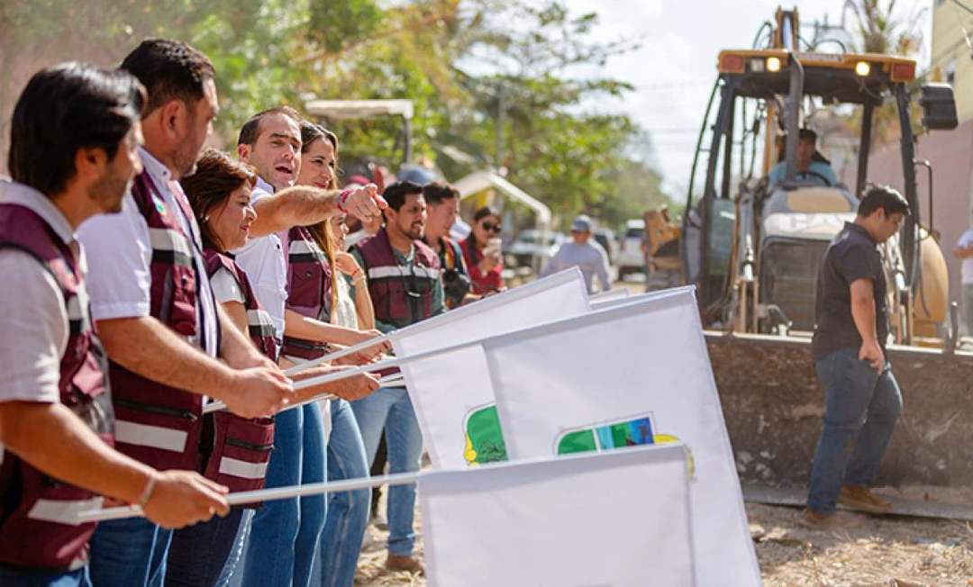 Paving Brings Progress to Tulum's La Veleta Colony