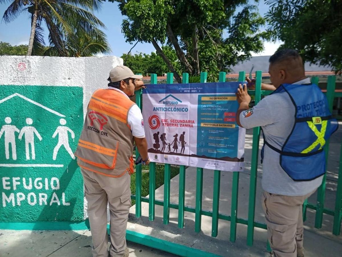 40 Emergency Shelters Stand Ready in Tulum 40 Emergency Shelters Stand Ready in Tulum