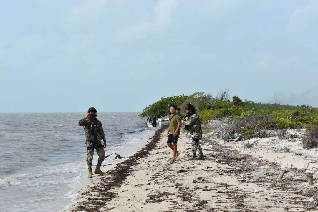 Stranded Marines Rescued Off Tulum Coast