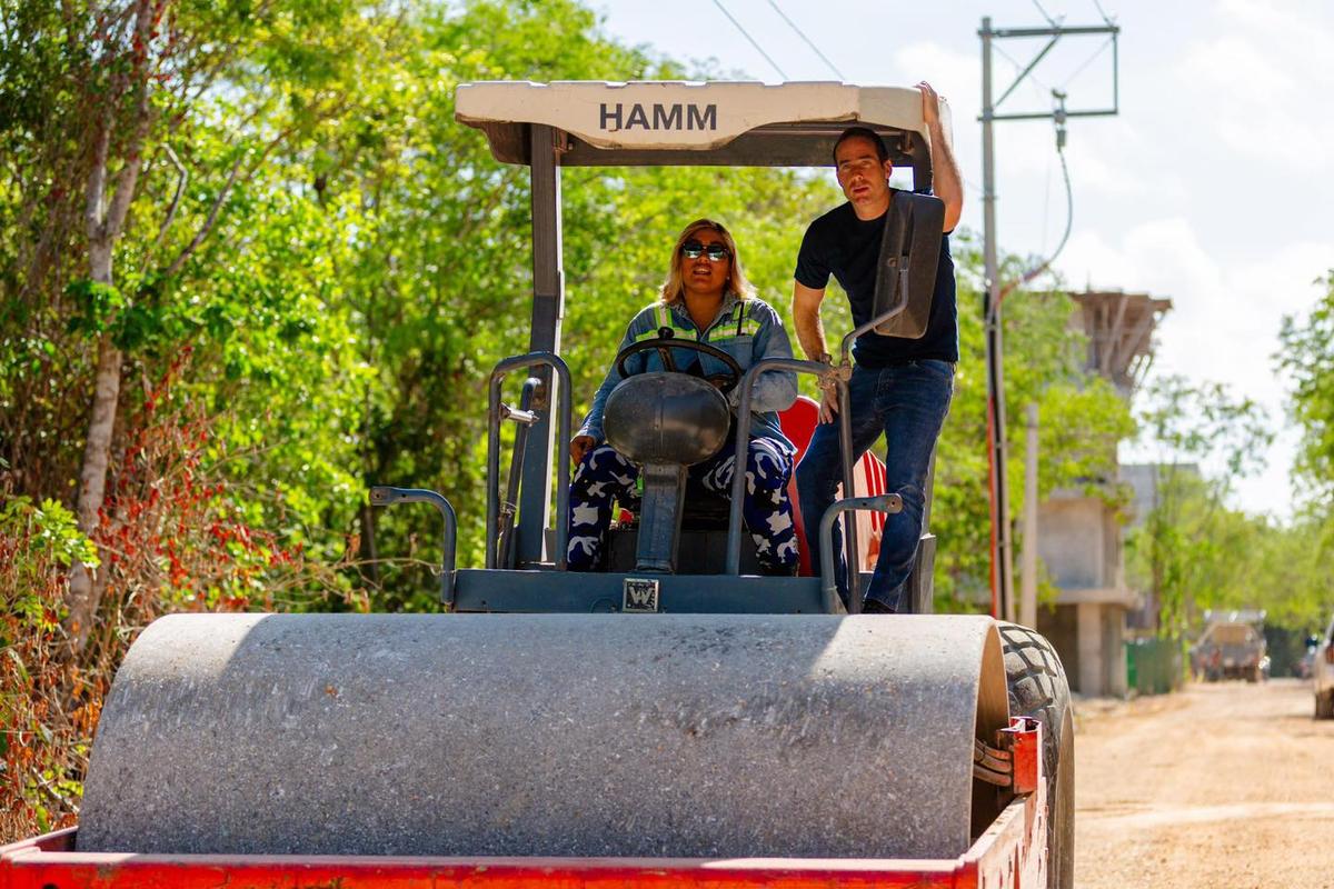 Tulum Region 15 Road Paving Accelerates with Major Upgrades Tulum Region 15 Road Paving Accelerates with Major Upgrades