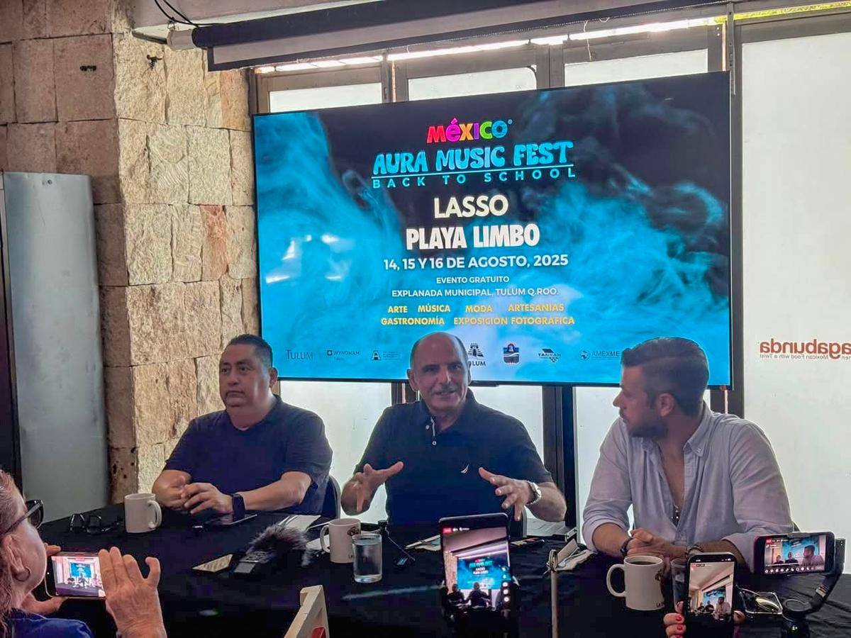 New Tulum music festival Aura Music Fest aims to attract visitors in August New Tulum music festival Aura Music Fest aims to attract visitors in August