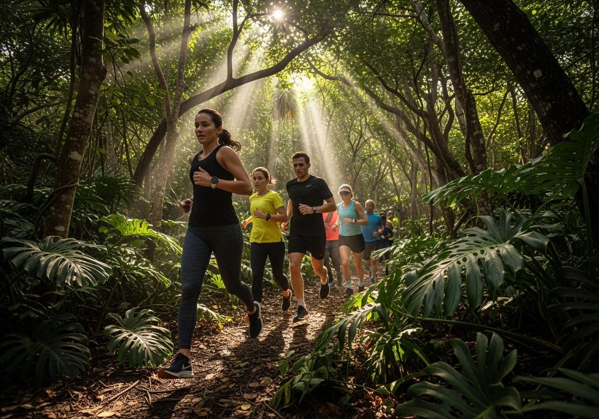 Race Through the Lungs of Tulum in the Wild Jungle Trail Running Challenge Race Through the Lungs of Tulum in the Wild Jungle Trail Running Challenge