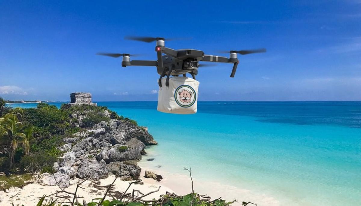 Tulum’s Drone Delivery Vision Might Take Flight Before Road Repairs Tulum’s Drone Delivery Vision Might Take Flight Before Road Repairs