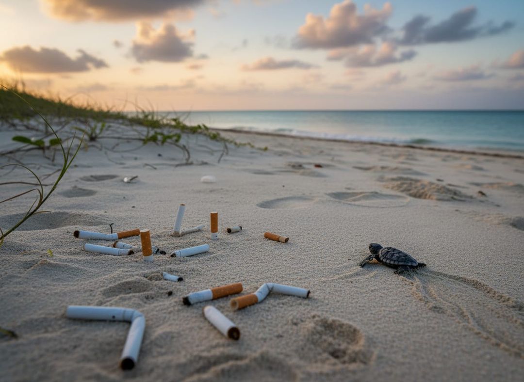 Tulum faces urgent warning as cigarette waste overwhelms nesting beaches Tulum faces urgent warning as cigarette waste overwhelms nesting beaches